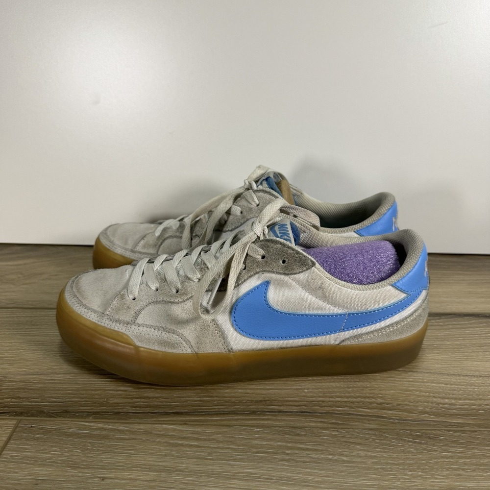 Size 10.5 - Nike Zoom Pogo Plus Premium SB White Mandarin Gum W